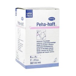 Peha-haft® Self-adherent Closure Absorbent Cohesive Bandage, 3 Inch x 4-1/2 Yard, 1 Case of 140 (General Wound Care) - Img 1