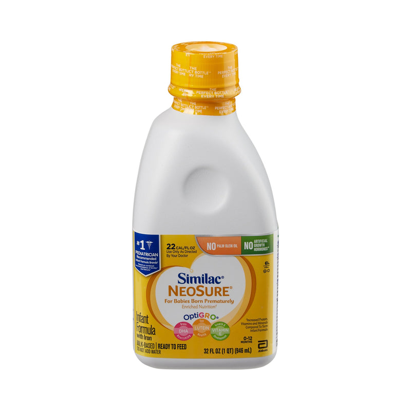 Similac® NeoSure® Ready to Use Infant Formula, 32 oz. Bottle, 1 Case of 6 () - Img 1