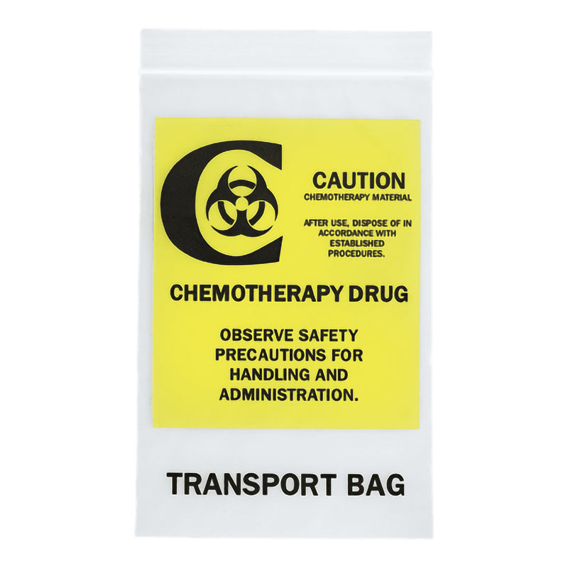 RD Plastics Chemotherapy Transport Bag, 9 x 12 Inch, 1 Case of 500 (Bags) - Img 1