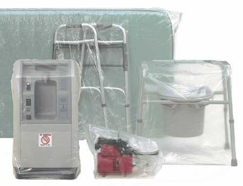 Equipment Bags Plastic for Commodes etc.30 x12 x45 RL/100 (Wheelchair - Accessories/Parts) - Img 1