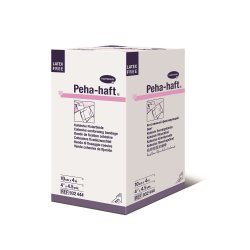 Peha-haft® Self-adherent Closure Absorbent Cohesive Bandage, 4 Inch x 4-1/2 Yard, 1 Case of 140 (General Wound Care) - Img 1