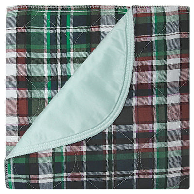 Beck's Classic Highland Blue Plaid Underpad, 30 x 36 Inch, 1 Dozen (Underpads) - Img 1