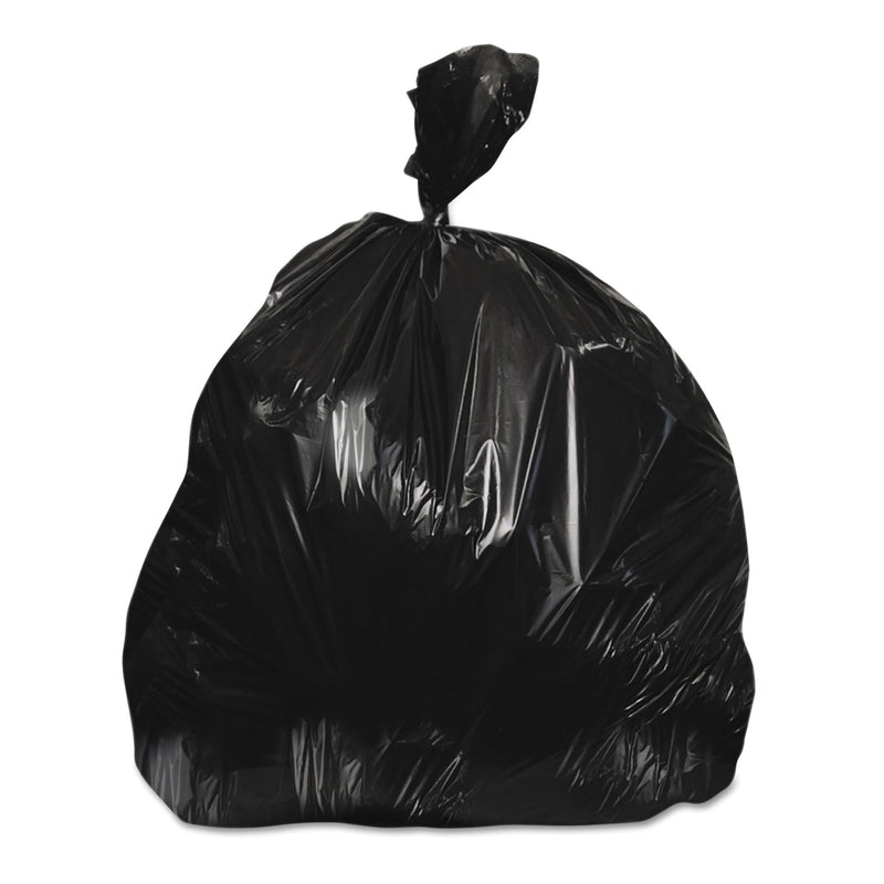 LINER, TRASH CAN BLK 8-10GL .35MIL 24X23" (500/CS) (Bags) - Img 1