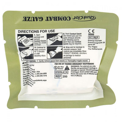 QuikClot® Combat Gauze Hemostatic Dressing, 3 Inch x 4 Yard, 1 Each (Advanced Wound Care) - Img 3