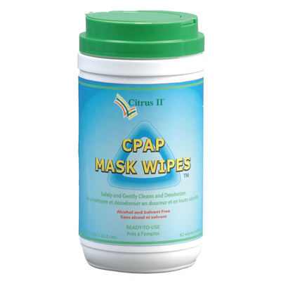 Citrus ll CPAP Mask Cleaner Wipe, 1 Case of 12 () - Img 1