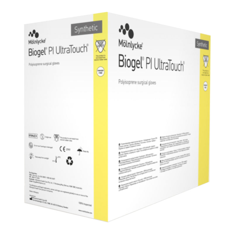 Biogel® PI UltraTouch™ Polyisoprene Surgical Glove, Size 8, Opaque Beige, 1 Box of 50 () - Img 2