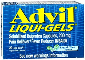 Advil® Liqui-Gels® Ibuprofen Pain Relief, 1 Bottle (Over the Counter) - Img 1