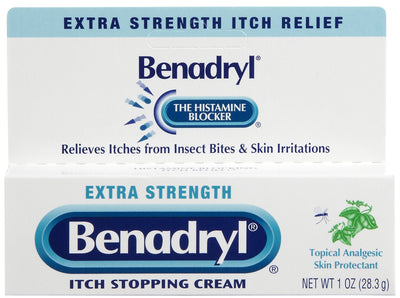 Benadryl® Diphenhydramine HCl / Zinc Acetate Itch Relief, 1 Case of 24 (Over the Counter) - Img 1