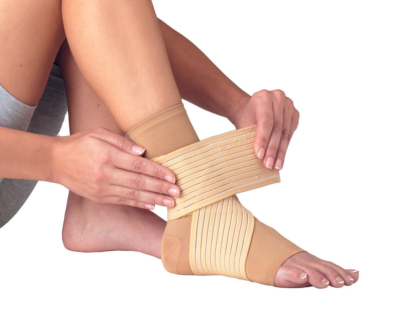 ProCare® Double Strap Ankle Support, Medium, 1 Each (Immobilizers, Splints and Supports) - Img 1