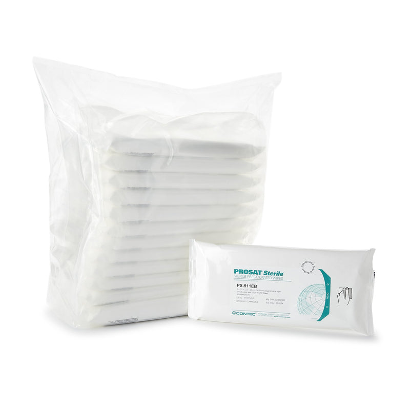 PROSAT® Sterile™ PreSaturated Cleanroom Wipe, 1 Each (Cleaners and Disinfectants) - Img 1