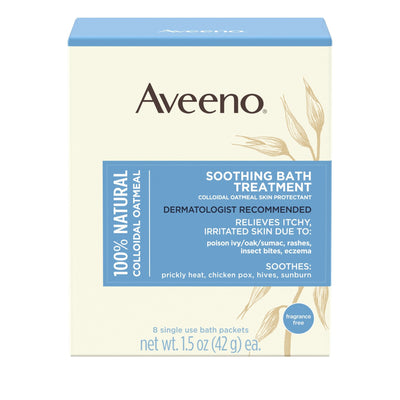 Aveeno® Soothing Oatmeal Bath Treatment, 1.5 oz. Packet, 1 Case of 192 (Skin Care) - Img 2