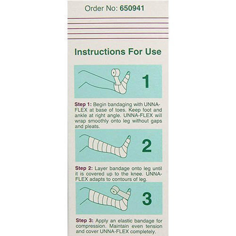 Unna-Flex® Unna Boot, 4 Inch x 10 Yard, 1 Each (General Wound Care) - Img 2