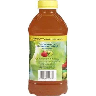 Thick & Easy® Clear Honey Consistency Kiwi Strawberry Thickened Beverage, 46-ounce Bottle, 1 Case of 6 (Nutritionals) - Img 3