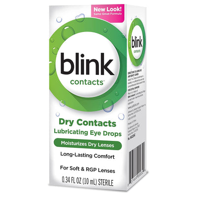 Blink Contacts Purified Water / Sodium Chloride Contact Lens Solution, 0.34 oz., 1 Each (Over the Counter) - Img 4