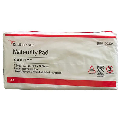 Curity OB / Maternity Pad Super Absorbency, 1 Case of 12 (Feminine Protection) - Img 1