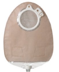 SenSura® Click Two-Piece Drainable Opaque Urostomy Pouch, 10-3/8 Inch Length, 40 mm Stoma, 1 Box of 10 (Ostomy Pouches) - Img 1