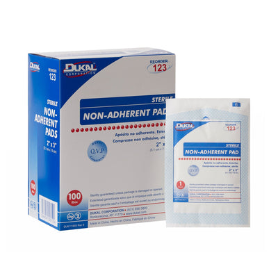 Dukal™ Non-Adherent Dressing, 2 x 3 Inch, 1 Box of 100 (General Wound Care) - Img 2