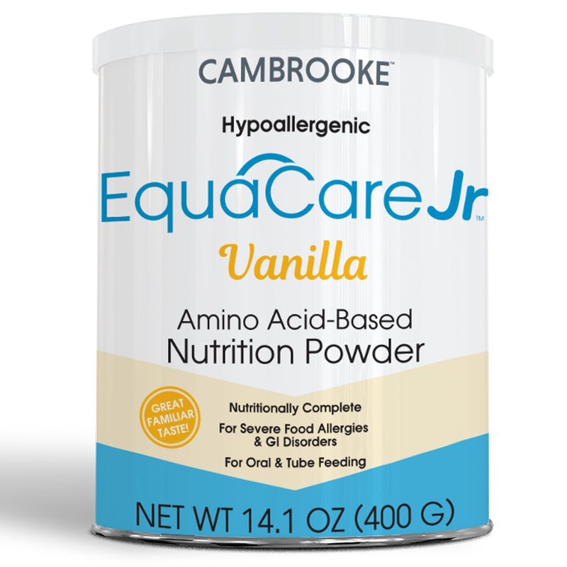 EquaCare Jr™ Vanilla Amino Acid Based Pediatric Oral Supplememt / Tube Feeding Formula, 14.1-ounce Can, 1 Each () - Img 1