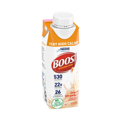 Boost® Very High Calorie Strawberry Oral Supplement, 8 oz. Carton, 1 Each (Nutritionals) - Img 1