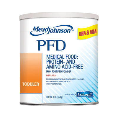 PFD Toddler Powder Pediatric Protein and Amino Acid-Free Formula, 14.1 oz. Can, 1 Case of 6 () - Img 1