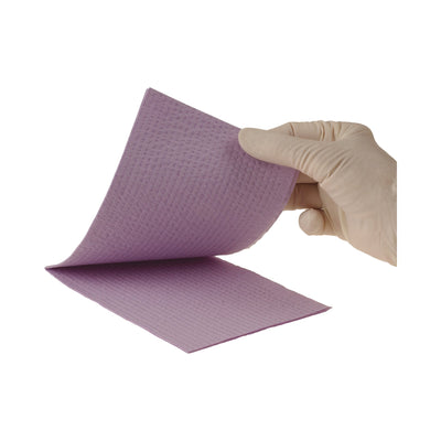Econoback® Nonsterile Lavender Procedure Towel, 13 x 19 Inch, 1 Case of 500 (Procedure Towels) - Img 1