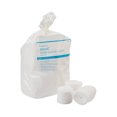 Webril™ Undercast Cotton Cast Padding, Non-Sterile, White, 2 Inch x 4 Yard, 1 Each (Casting) - Img 1