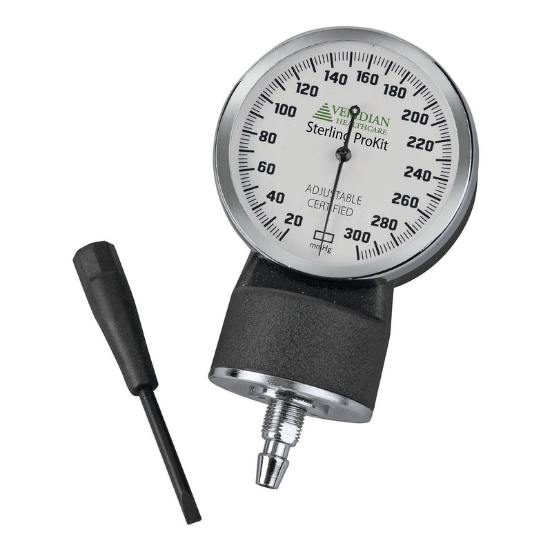 Sterling Series ProKit™ Aneroid Sphygmomanometer with Stethoscope, Black, 1 Each (Blood Pressure) - Img 3