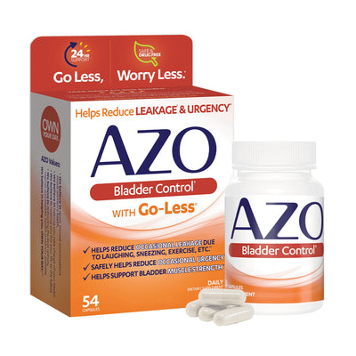 AZO® Bladder Control with Go-Less Capsules, 1 Box (Over the Counter) - Img 1