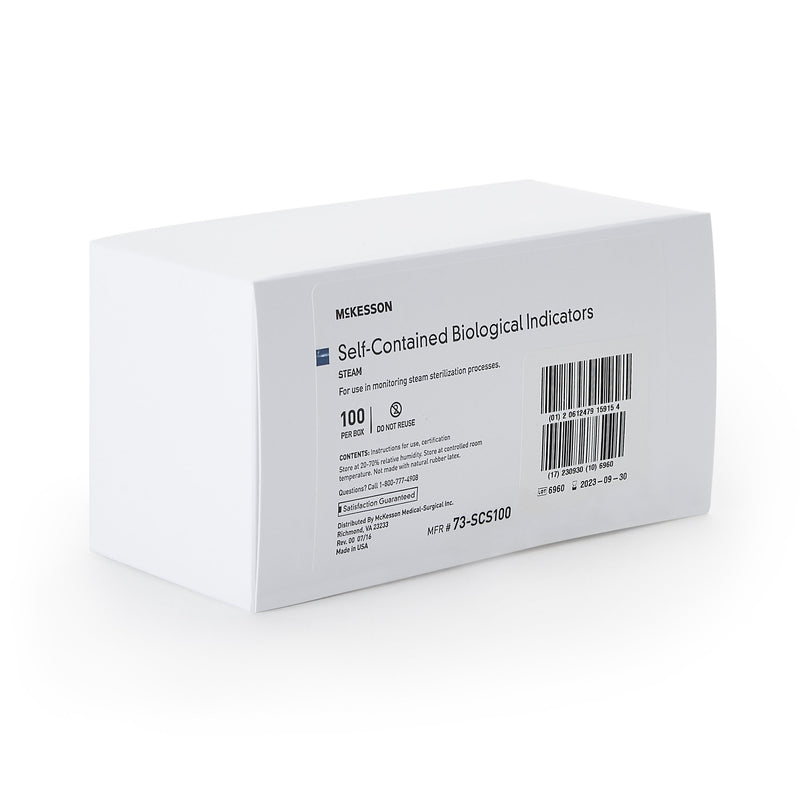 McKesson Sterilization Biological Indicator Vial, 1 Box of 100 (Sterilization Indicators) - Img 2