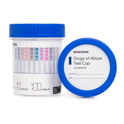 McKesson 12-Drug Panel with Adulterants Drugs of Abuse Test, 1 Box of 25 (Test Kits) - Img 1