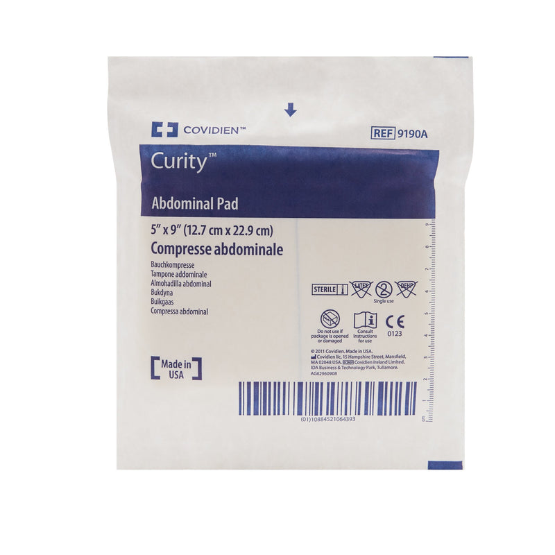 Curity™ Sterile Abdominal Pad, 5 x 9 Inch, 1 Tray of 36 (General Wound Care) - Img 3