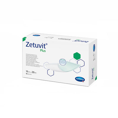 Zetuvit® Plus Sterile Superabsorbent Dressing, 4 x 8 Inch, 1 Box of 10 (Advanced Wound Care) - Img 1