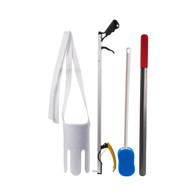 FabLife™ Hip Kit with 26 Inch Reacher and 24 Inch Metal Shoehorn, 1 Each (Self-Help Aids) - Img 2