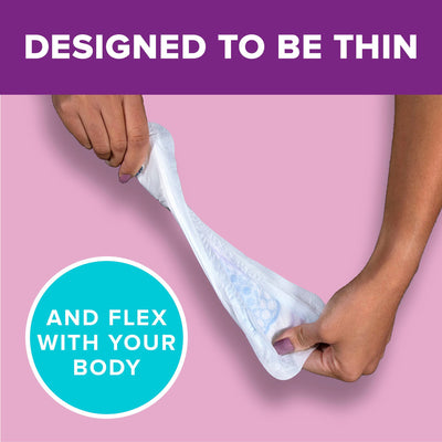 Poise® Ultra Thin Moderate Bladder Control Pad, 1 Pack of 60 () - Img 3