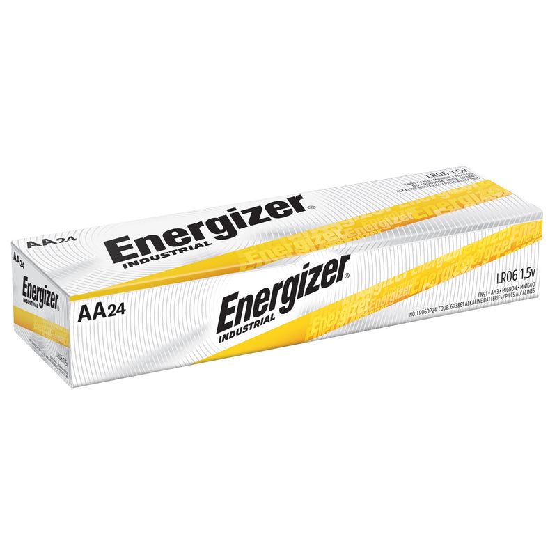 Energizer® Industrial® Alkaline Battery, AA, 1 Each (Electrical Supplies) - Img 1