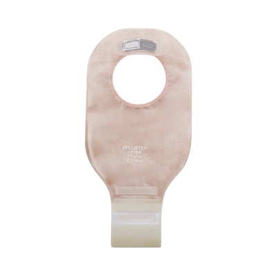 New Image™ Drainable Transparent Colostomy Pouch, 12 Inch Length, 2¾ Inch Flange, 1 Box of 10 (Ostomy Pouches) - Img 3