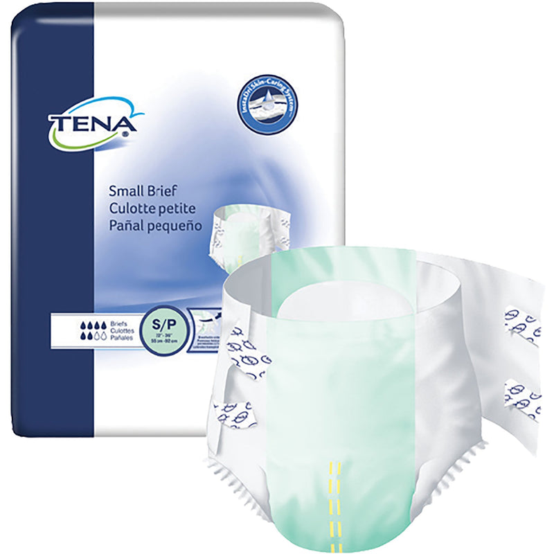 Tena® Small Brief Moderate to Heavy Incontinence Brief, Small, 1 Pack of 12 () - Img 1