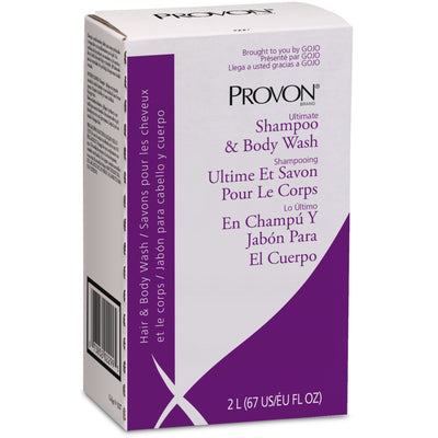 Provon® Tearless Shampoo & Body Wash, Herbal Scent, 2000 mL Refill, 1 Each (Hair Care) - Img 1