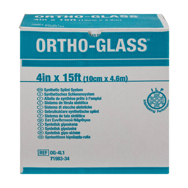 Ortho-Glass® Splint Roll, White, 4 Inch x 5 Yard, 1 Case of 2 (Casting) - Img 2