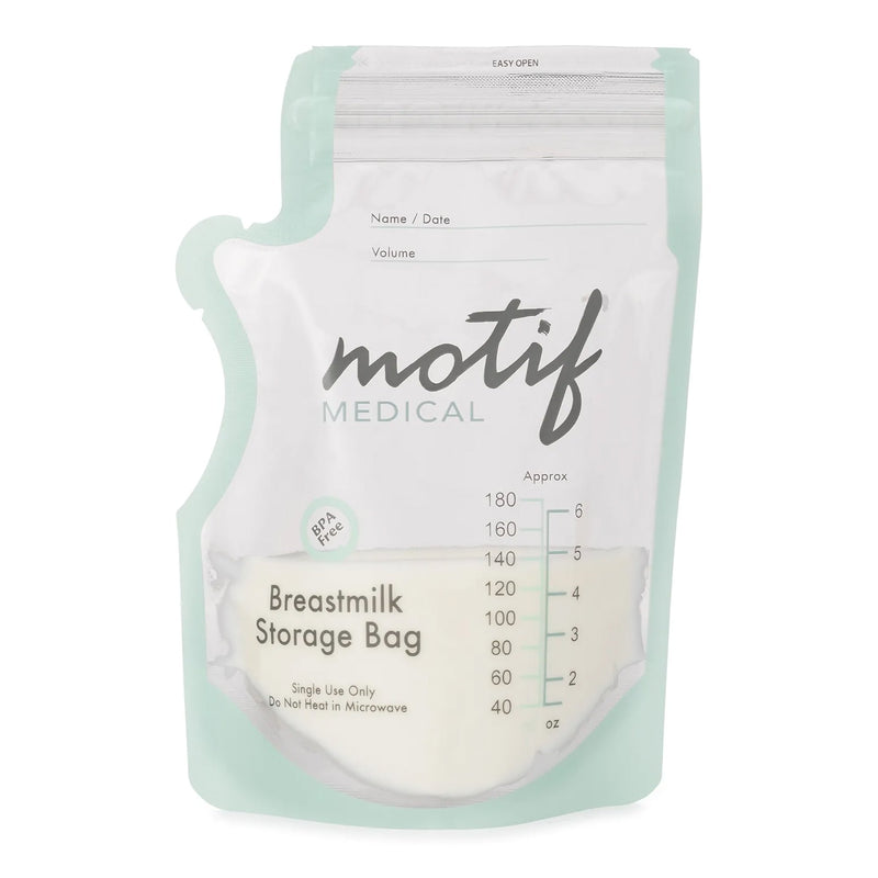 BAG, STORAGE BREASTMILK DBL PROOF ZIPPER (40/PK 16PK/CS) (Feeding Supplies) - Img 2