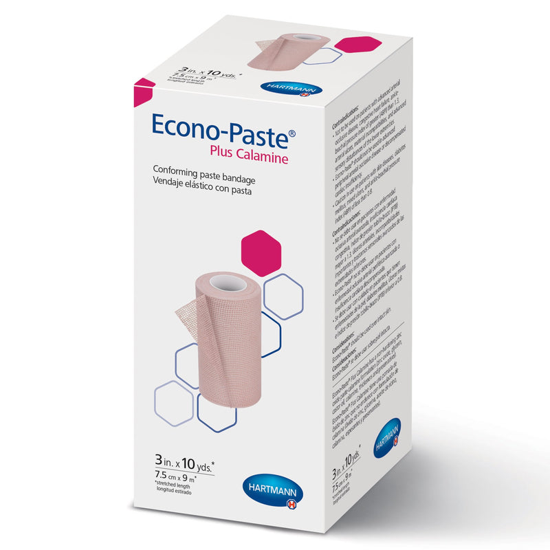 Econo-Paste® Plus Impregnated Conforming Dressing, 3 Inch x 10 Yard, 1 Box (General Wound Care) - Img 2