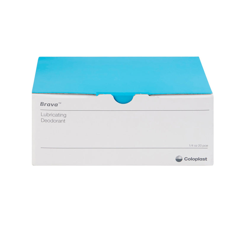 Coloplast Brava® Lubricating Deodorant, 1 Box of 20 (Ostomy Accessories) - Img 2