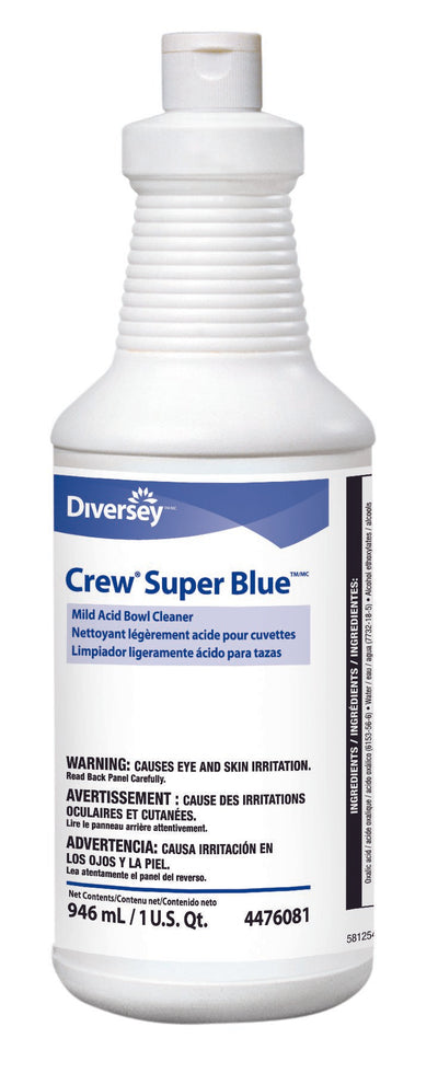 Crew® Super Blue™ Toilet Bowl Cleaner, 1 Case of 12 (Cleaners and Disinfectants) - Img 1