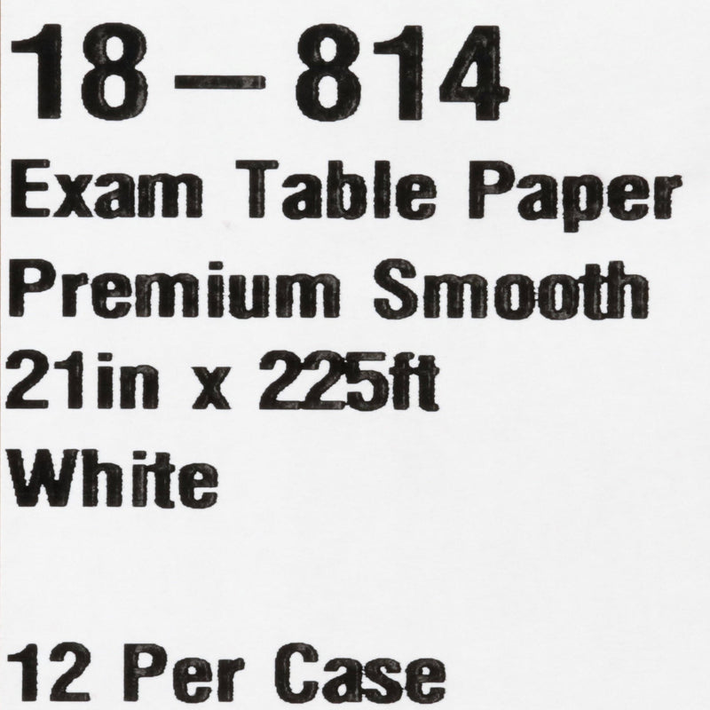 McKesson Smooth Table Paper, 21 Inch x 225 Foot, White, 1 Case of 12 (Table Paper) - Img 3