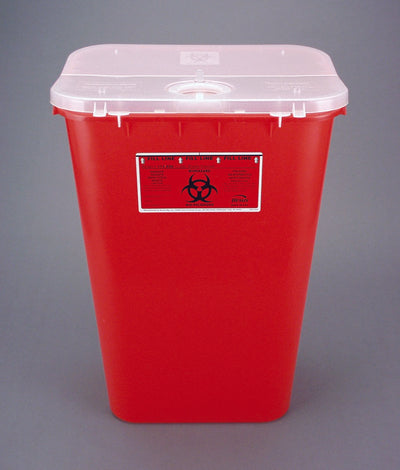 Bemis™ Sentinel Mailback Sharps Container, 11 Gallon, 22-1/2 x 16-1/2 x 11-13/16 Inch, 1 Each () - Img 1