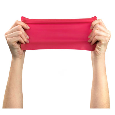 McKesson Exercise Resistance Band, Red, 5 Inch x 50 Yard, Light Resistance, 1 Each (Exercise Equipment) - Img 3