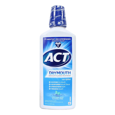 RINSE, SOL ACT DRY MOUTH MINT 18OZ (Mouth Care) - Img 1