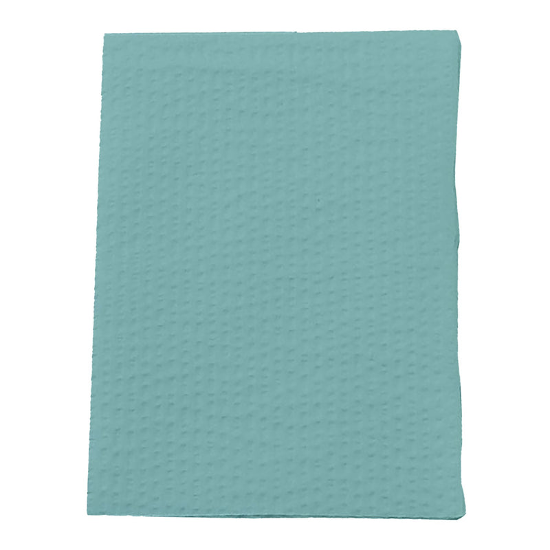 Tidi® Ultimate Teal Procedure Towel, 13 x 18 Inch, 1 Case of 500 (Procedure Towels) - Img 1