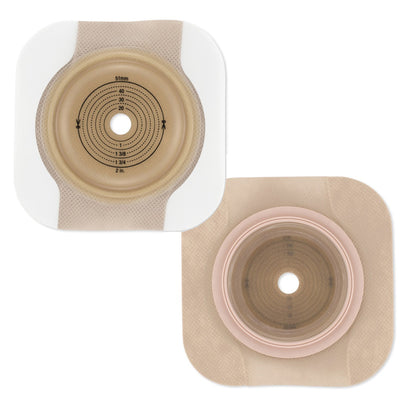 Hollister CeraPlus Skin Barrier, Soft Convex, Extended Wear Tape Borders, 2-3/4" Flange, Beige, 1 Box of 5 (Barriers) - Img 6