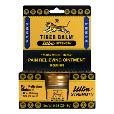 Tiger Balm® Ultra Strength Camphor / Menthol Topical Pain Relief, 1 Each (Over the Counter) - Img 1